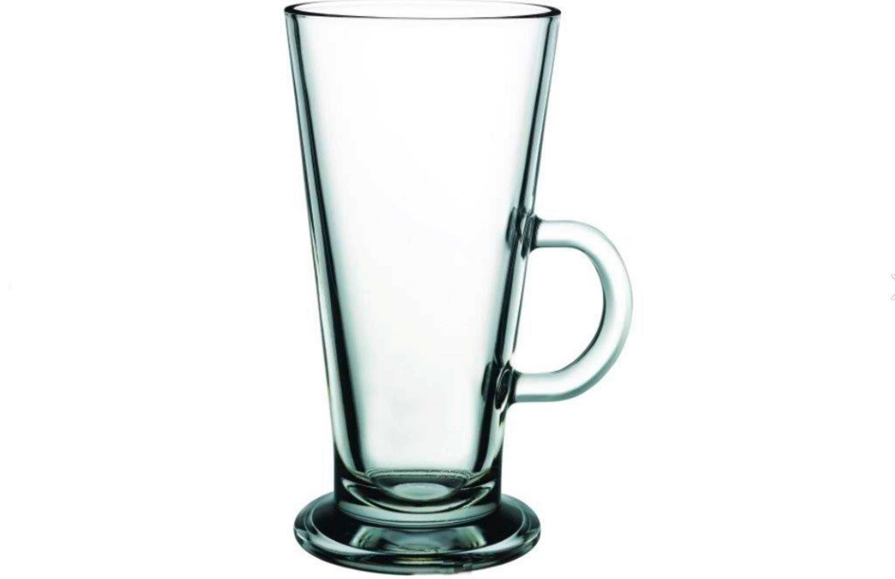 Latte-macchiato-pohár Colombian - áttetsző, Üveg (260ml)