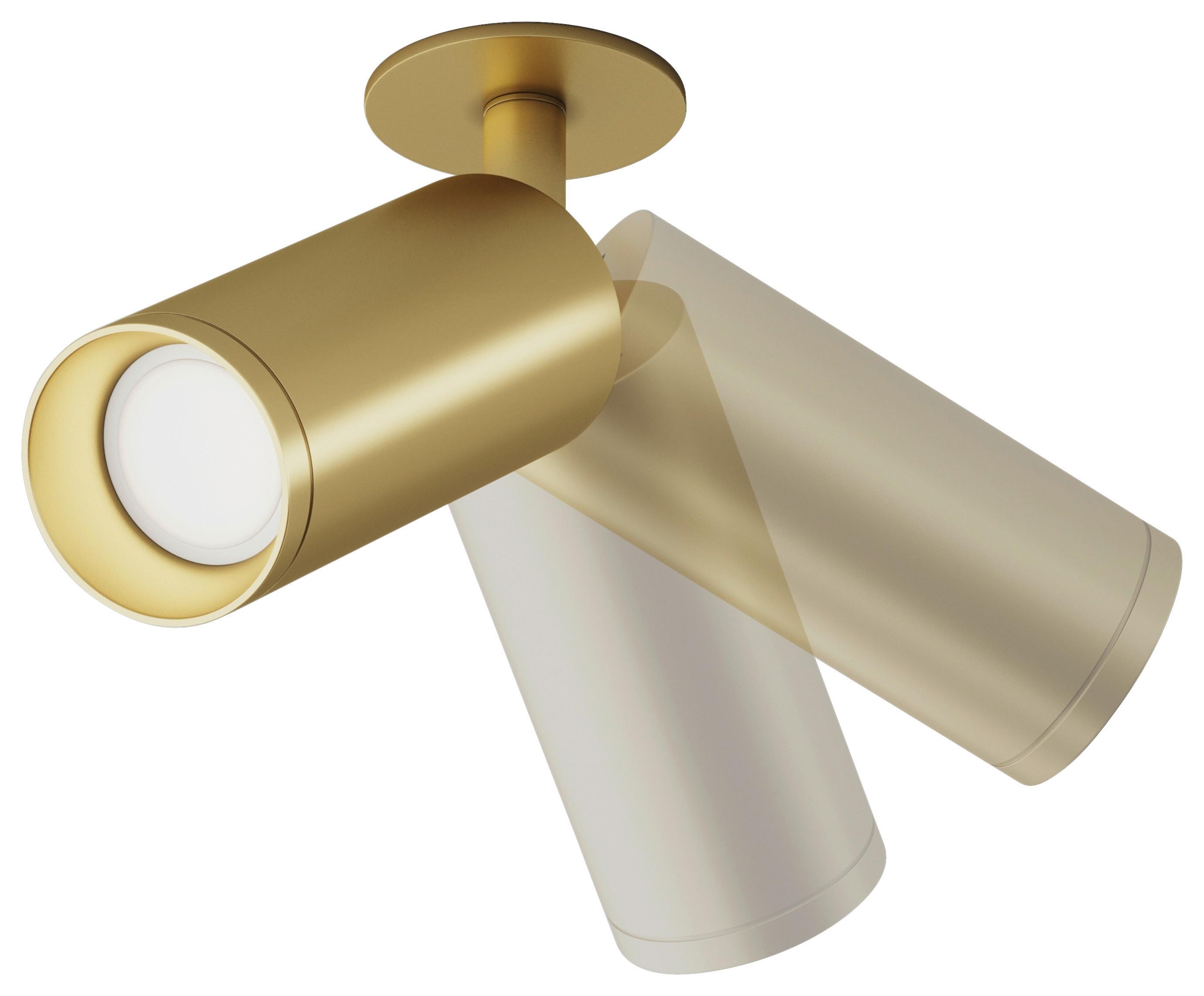 Deckenleuchte Focus - Goldfarben, Basics, Metall (6/19,2/13cm) - MAYTONI