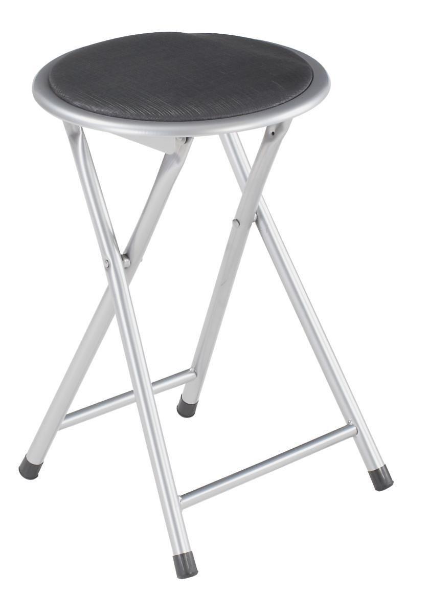 Skladacia Stolička Ouzo Ouzo - čierna/modrá, Moderný, kov/plast (30/45/30cm)