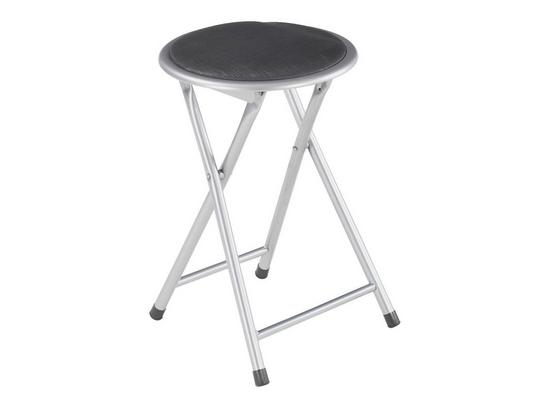 Klapphocker Ouzo - Blau/Schwarz, MODERN, Kunststoff/Metall (30/45/30cm) Klapphocker Ouzo - Blau/Schwarz, MODERN, Kunststoff/Metall (30/45/30cm)