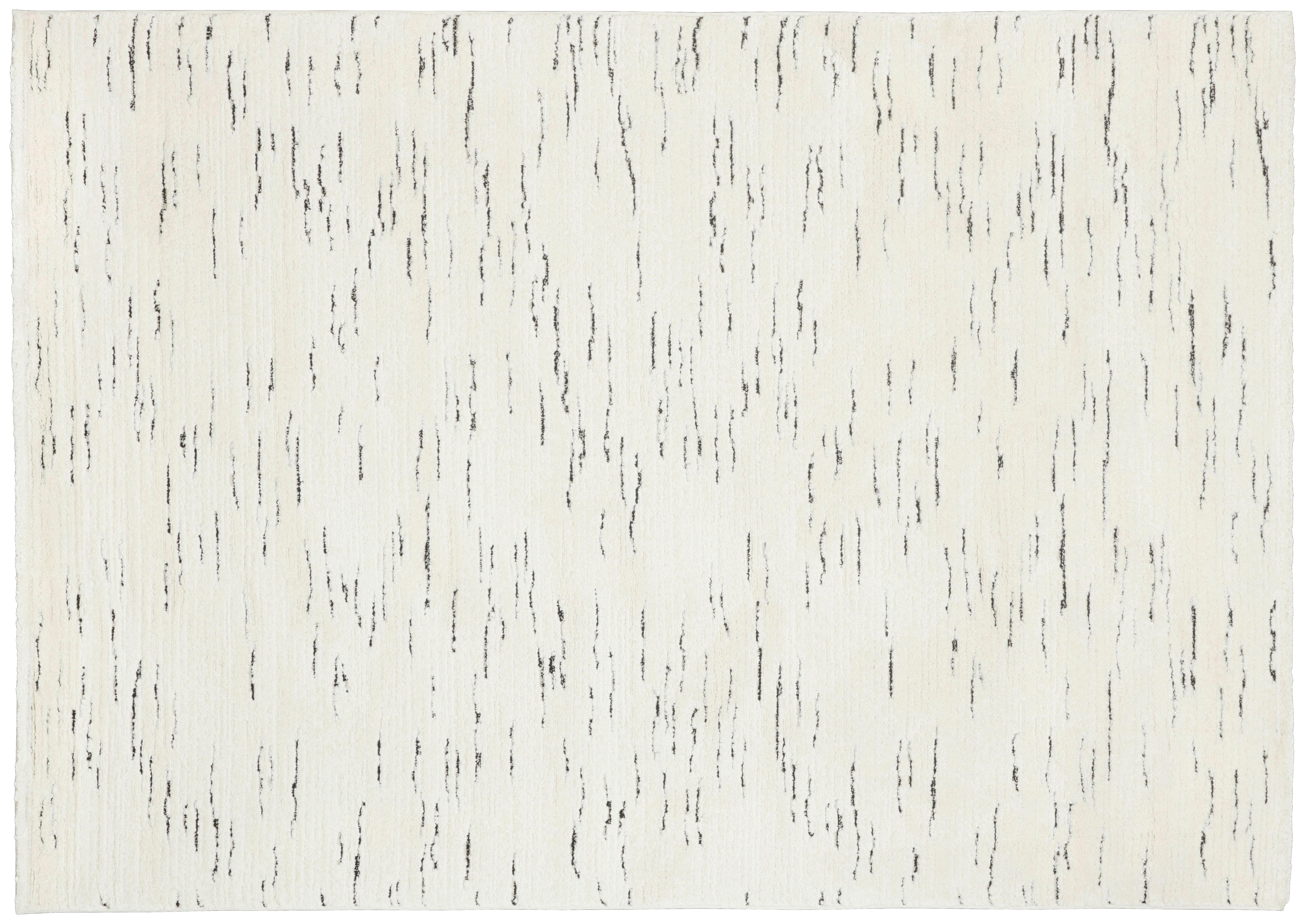 Szőtt Szőnyeg Markus Kb. 120/170cm - krémszínű/fekete, Modern, textil (120/170cm) - Luca Bessoni