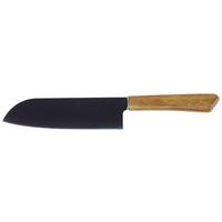Santokumesser Sonja Edelstahl 17 cm - Schwarz, MODERN, Metall (31cm) - James Wood