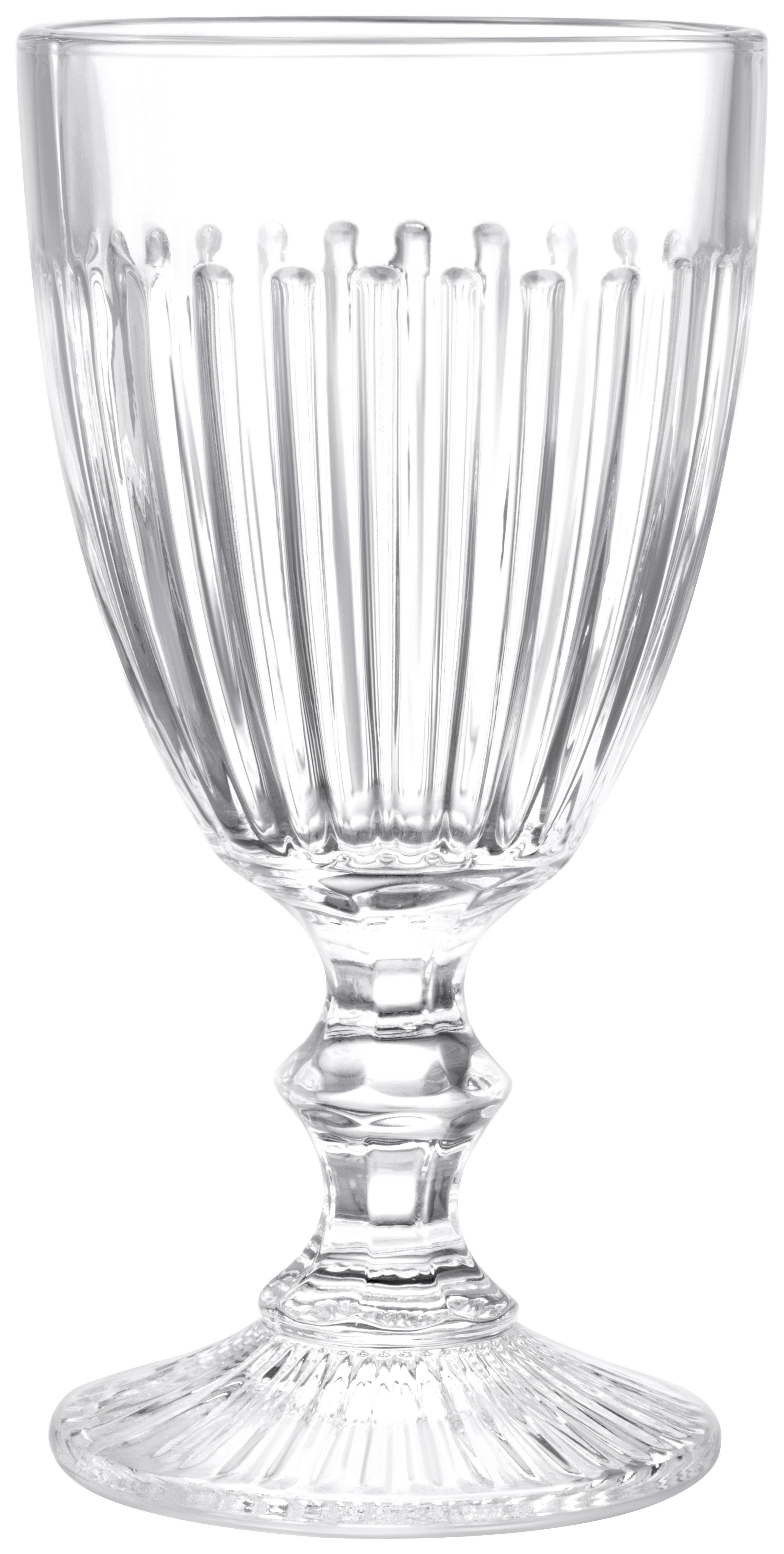 Sada sklenic ELROY - čiré, Konvenční, sklo (8,8/16,7cm) - Modern Living