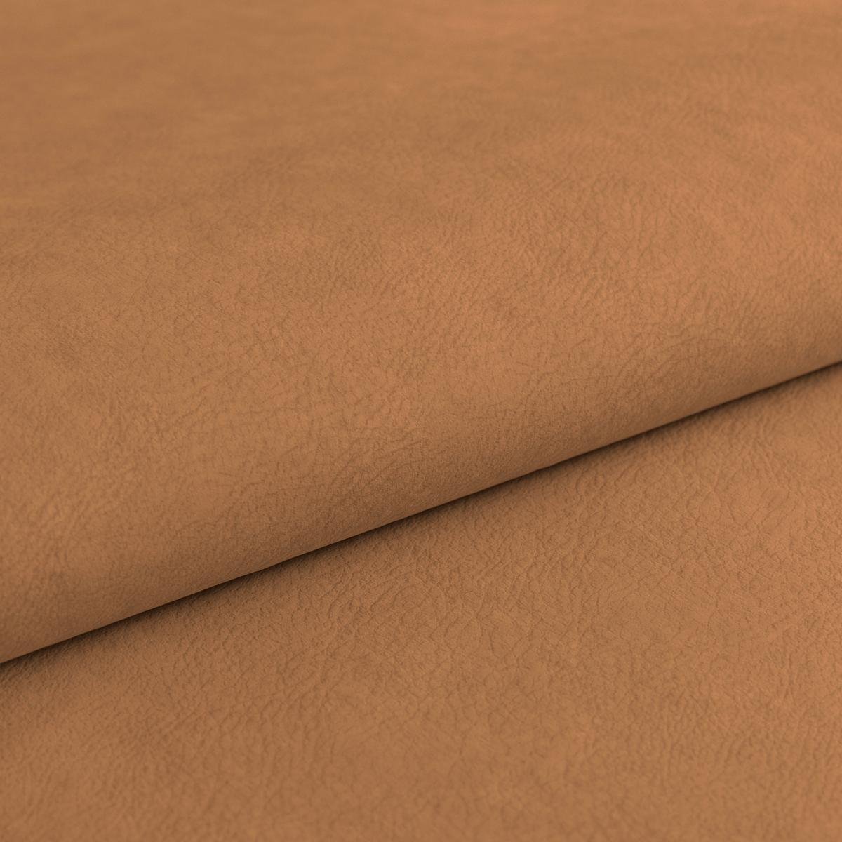 Ecksofa Volf Rechts New Braun, S: 261x203 cm - Schwarz/Braun, Trend, Kunststoff/Textil (261/203cm)