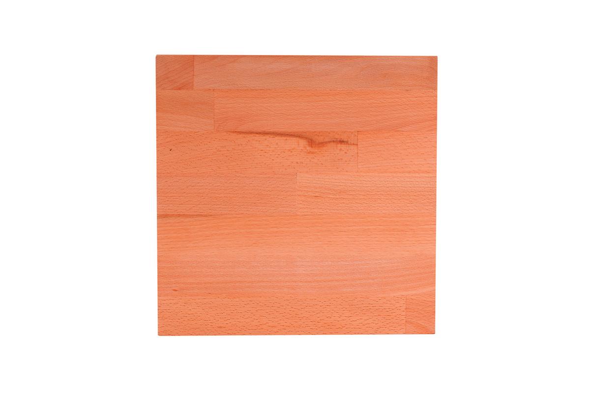 Gartenhocker Marco Echtholz Kernbuche Wetterfest - Kernbuche, Basics, Holz (30/60/30cm) - Gardenson