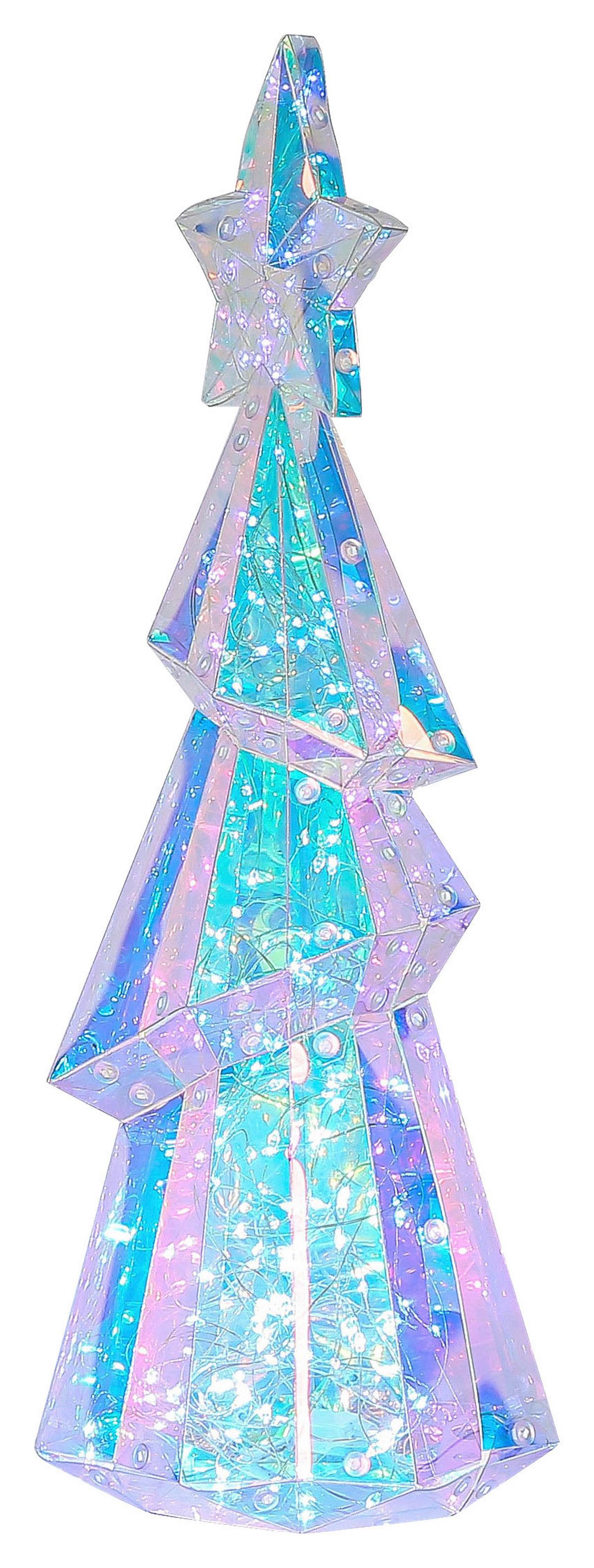 DEKORAČNÍ LED SVÍTIDLO BAUMI - bílá/průhledné, Moderní, plast (44/17/17cm) - Mömax