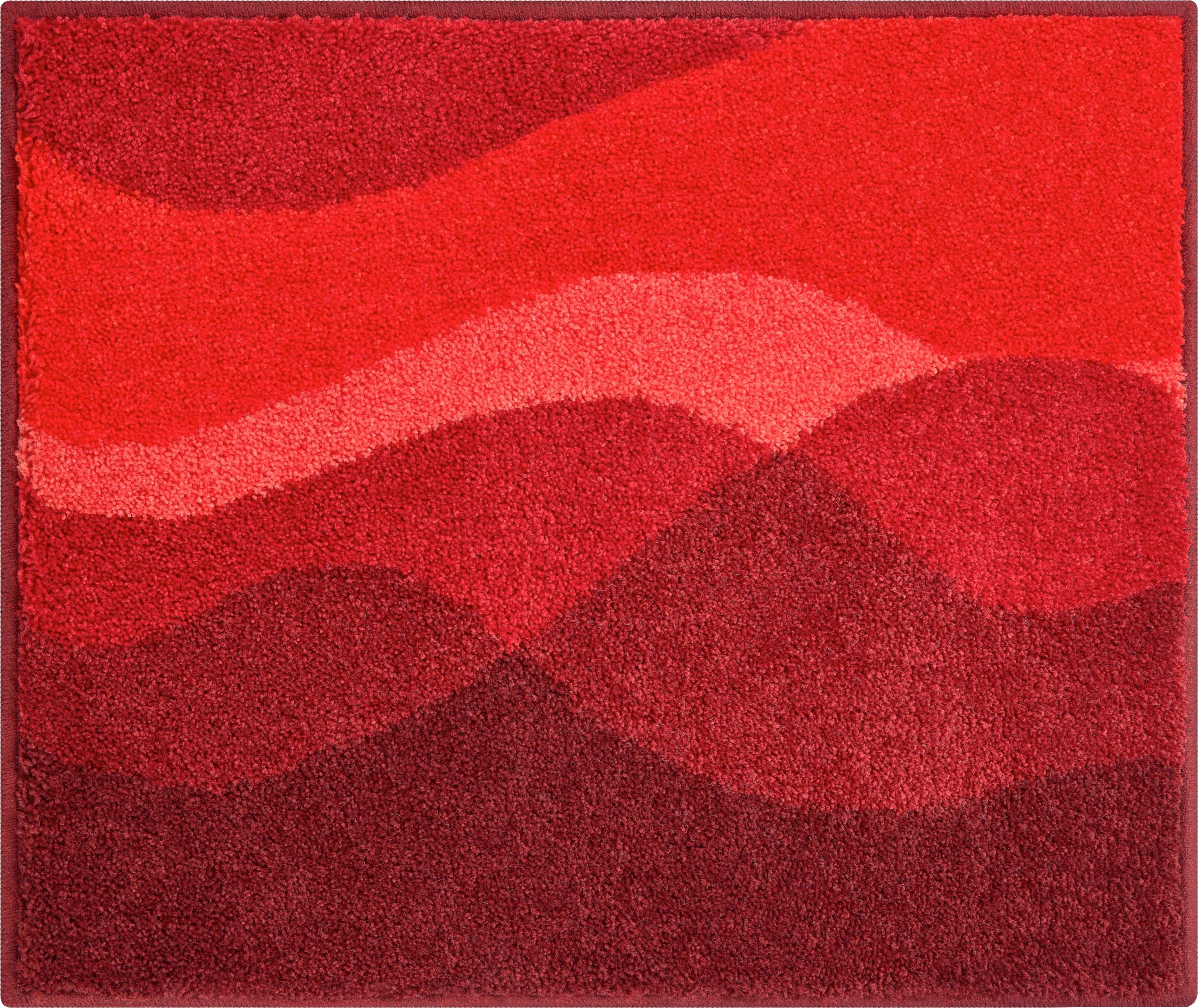 KOBERČEK DO KÚPEĽNE B4366-063001336 - červená, Basics, textil (55/65cm) - Grund