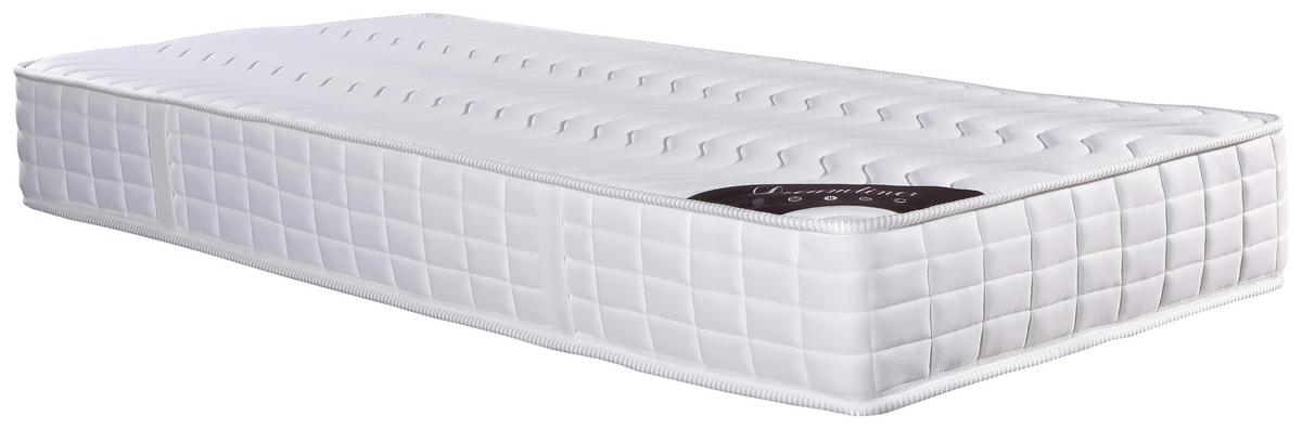 Taschenfederkernmatratze Dreamliner 140x200 H3 H: 24 Cm - Weiß, Basics, Textil (140/200cm) - MID.YOU