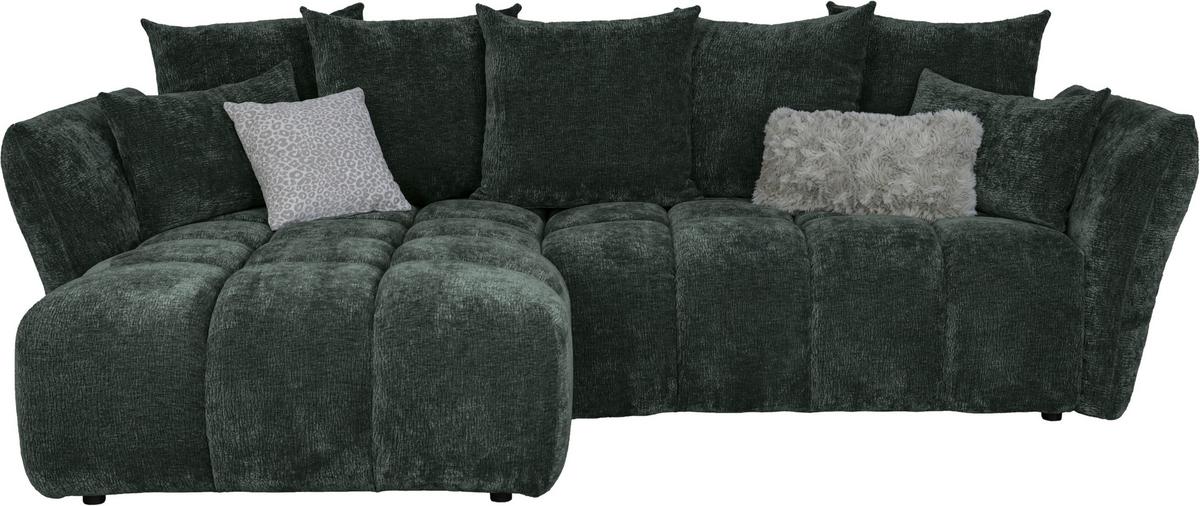 Sada polštářů CAMMELLIO, šedobéžový plyš, vzorovaná tk. - světle šedá/šedobéžová, Moderní, textil - Mömax