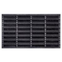 Kokosmatte Brushes Schwarz 40x60 cm - Schwarz, Basics, Naturmaterialien (40/60cm) - Hanse Home