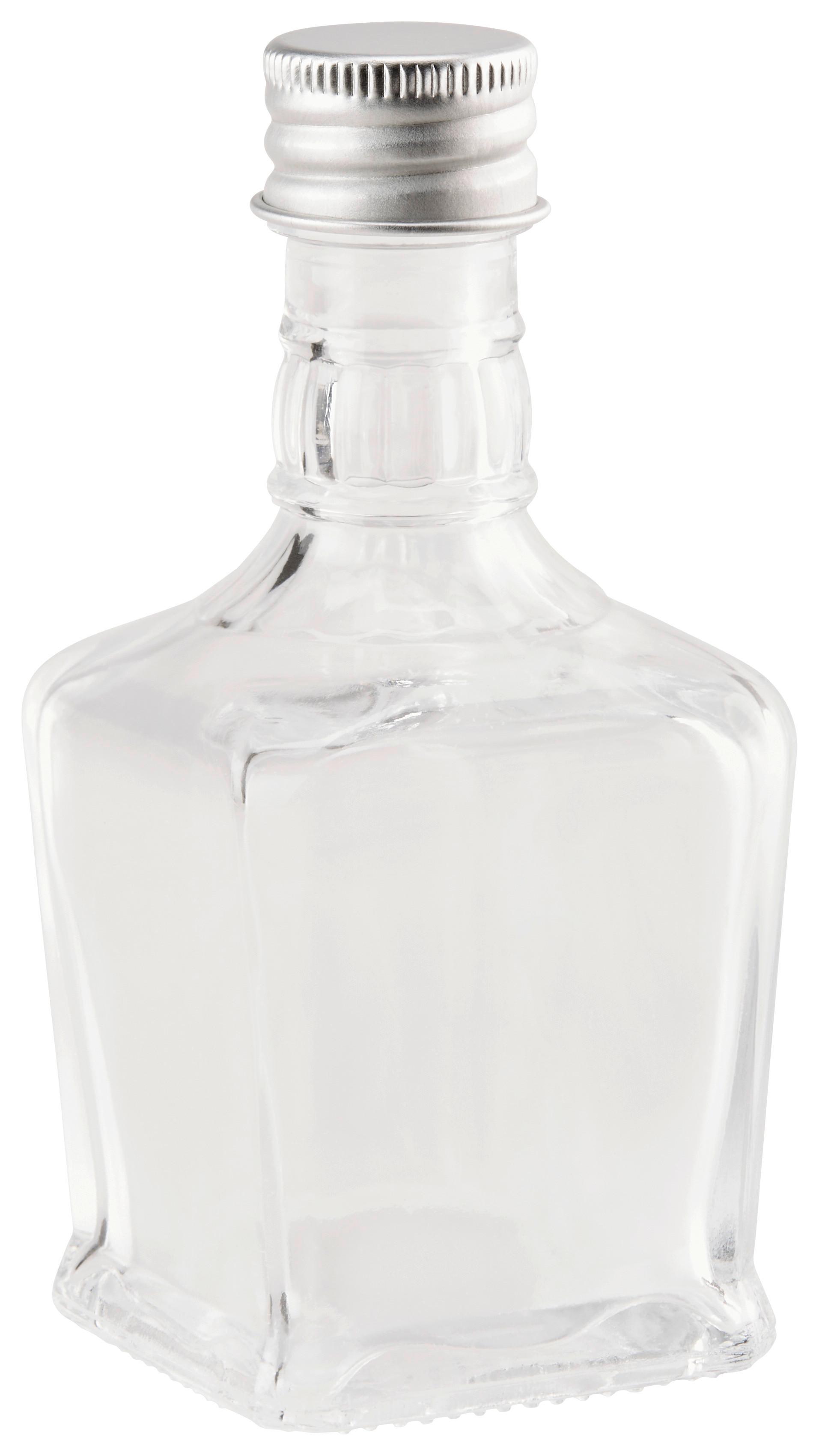Universalflasche  Cleo ca. 55 ml, H: ca. 9 cm - KONVENTIONELL, Glas (5/9/5cm) - Luca Bessoni