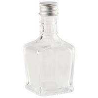 Universalflasche  Cleo ca. 55 ml, H: ca. 9 cm - KONVENTIONELL, Glas (5/9/5cm) - Luca Bessoni