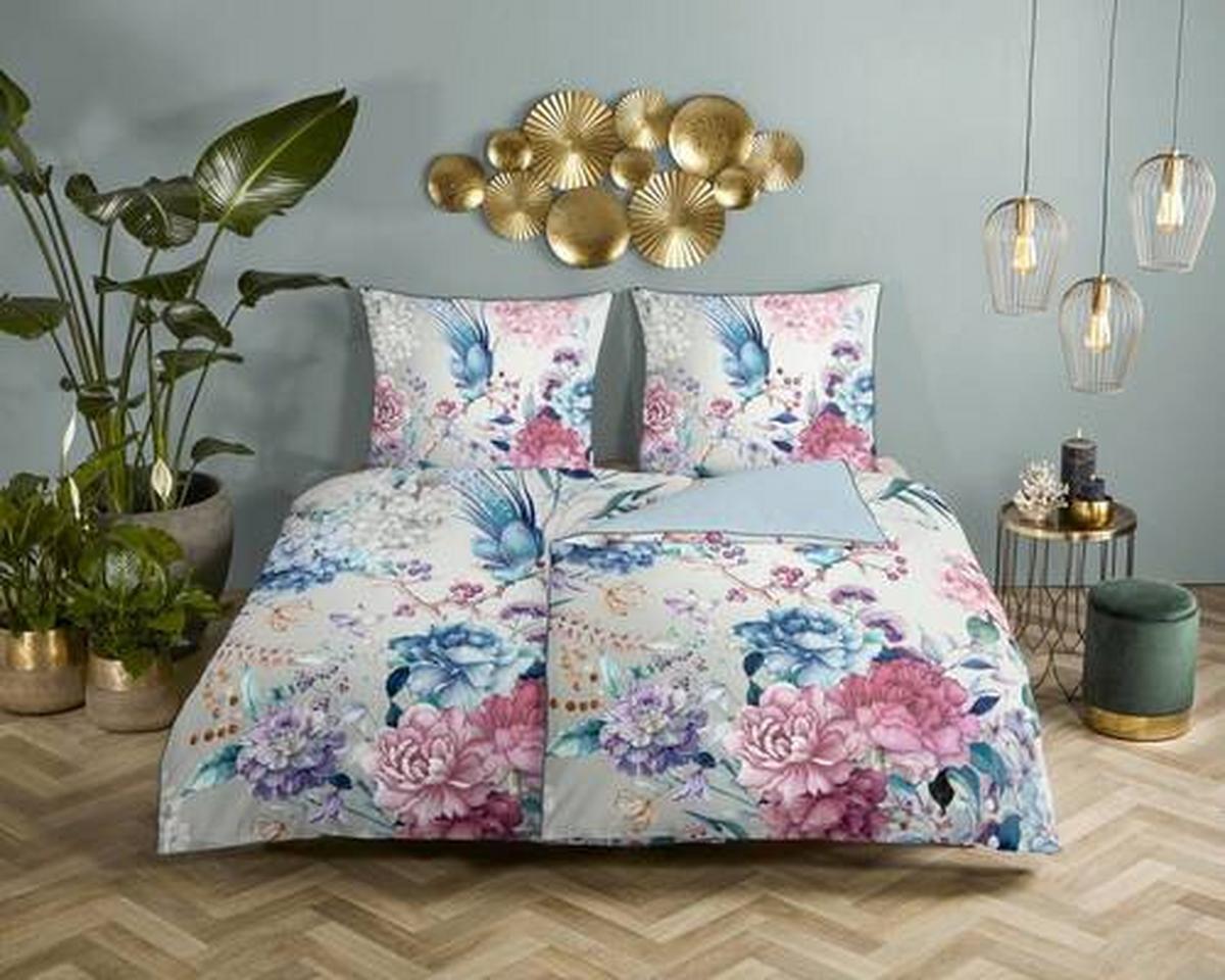 Wendebettwäsche Mondet Multicolor 135x200 cm - Multicolor, Natur, Textil (135/200cm)