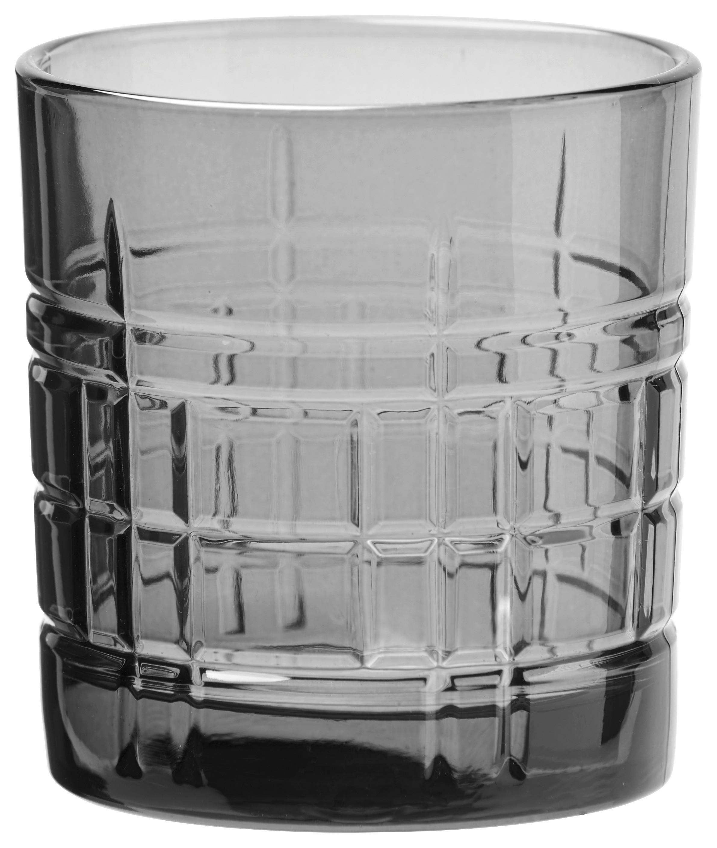 Sklenice Na Whisky Black Skye - tmavě šedá, Moderní, sklo (8,4/9cm) - Premium Living