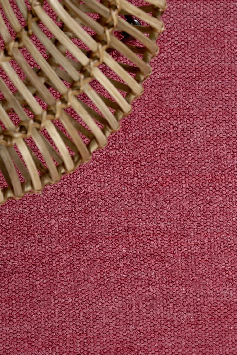 Handwebteppich Rosa Baumwolle Rainbow Kelim 160x230 cm - Dunkelrosa, KONVENTIONELL, Textil (160/230cm) - Esprit