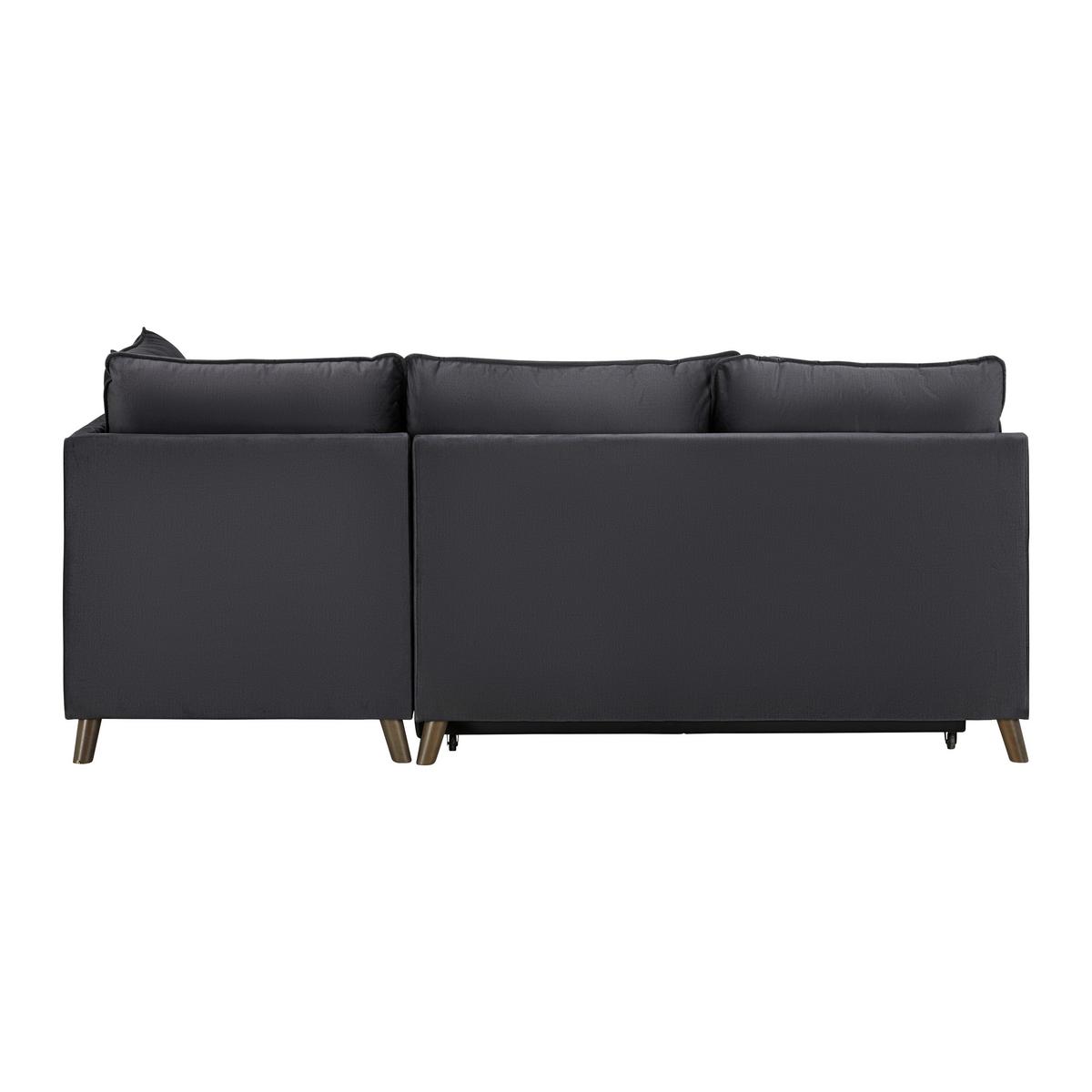 Sedací souprava ANGELINA - šedá/tmavě šedá, Moderní, dřevo/textil (229/87/154cm) - Bessagi Home