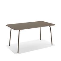 Gartentisch Shine Gartentisch - Cappuccino, Basics, Metall (160/73/90cm)