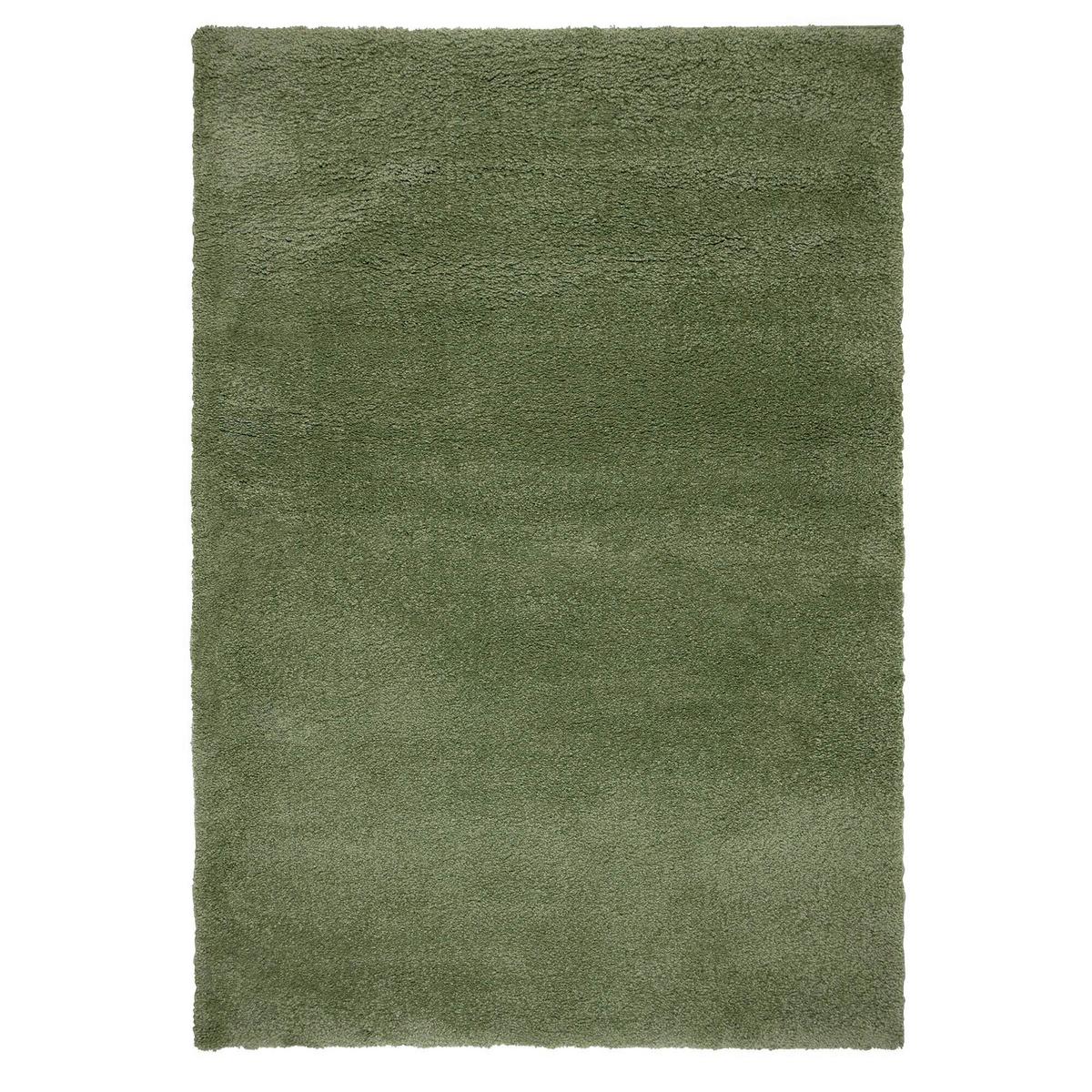 Shaggy Feather Soft Grün 160x230 - Grün, Basics, Textil (160/230cm)