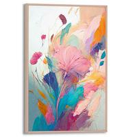 BILD Flower 20x30 cm - Multicolor, Trend, Holzwerkstoff (20/30cm) - Reinders!