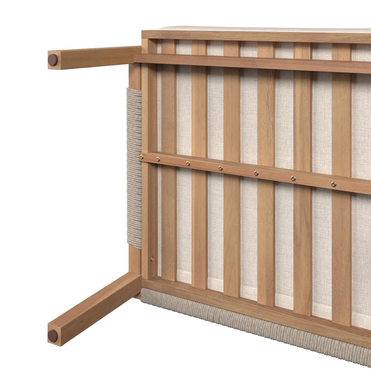 ZAHRADNÍ SADA SIMBA - barvy akácie, Natur, dřevo - Mömax