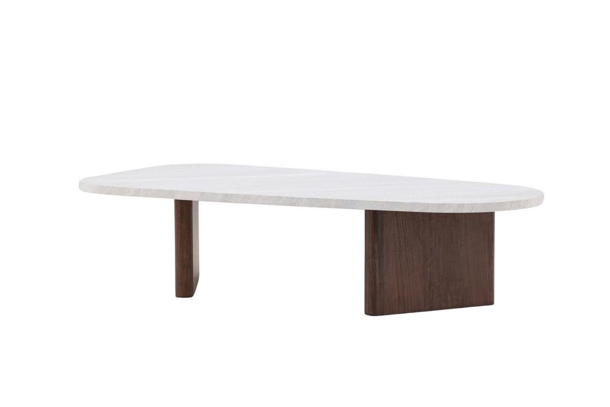 GRÖNVIK Grönvik Grau B: 130cm - Grau/Mokka, MODERN, Holz (130/65/32cm) - Livetastic