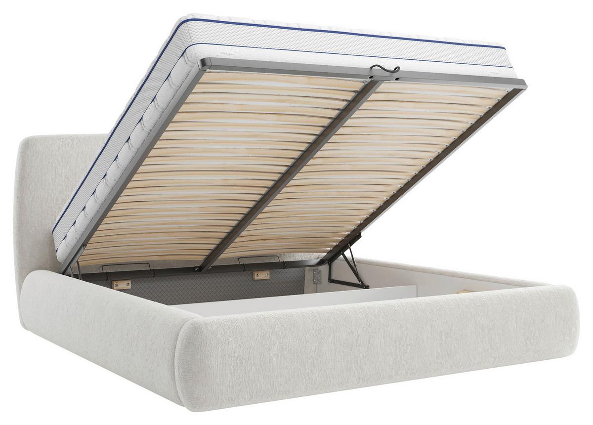 Polsterbett Diun 180x200 cm Beige - Beige, MODERN, Holz/Holzwerkstoff (180/200cm) - MID.YOU