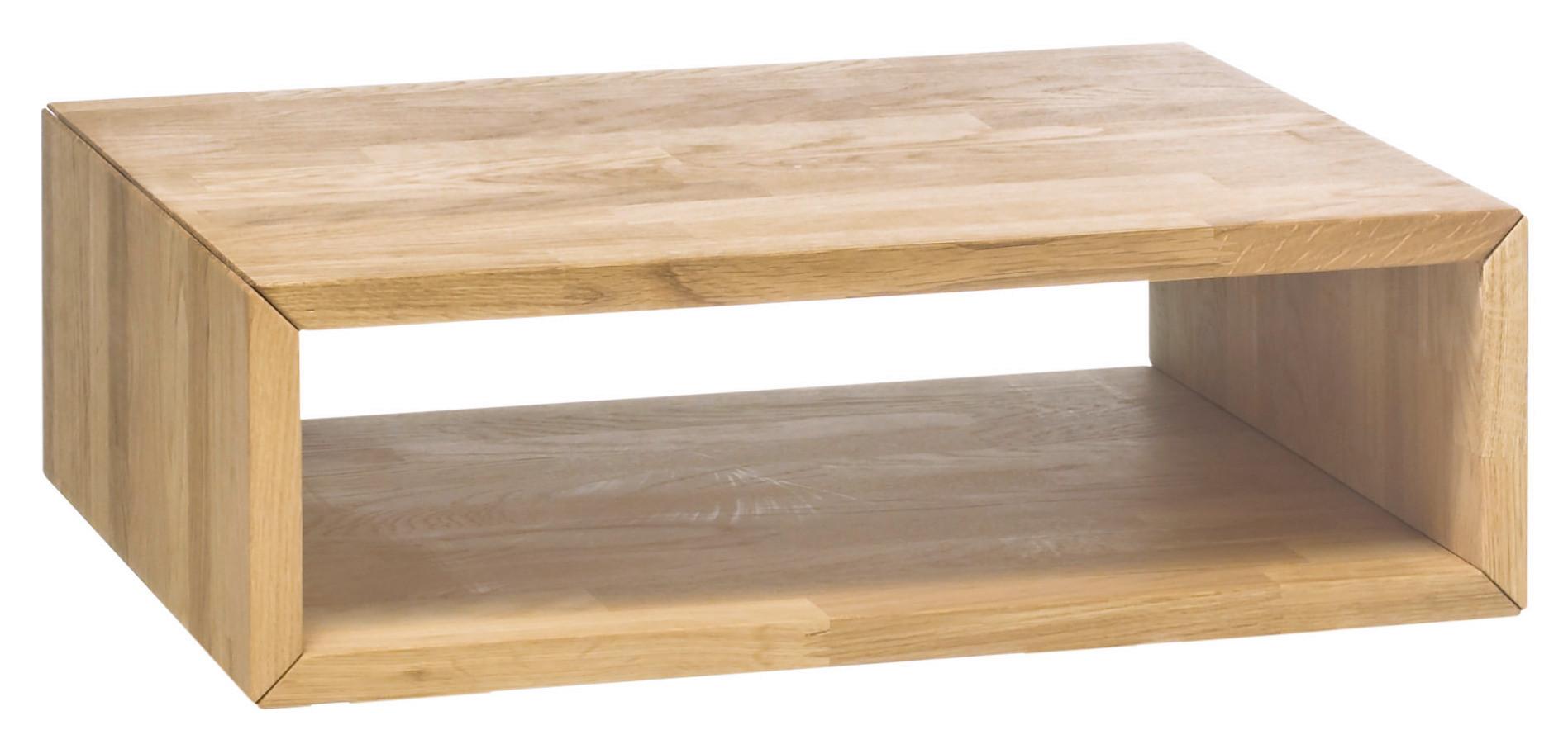 Nachttisch Akai, Eiche Bianco B: 50 Cm - Eiche Bianco, Natur, Holz (50/16/41cm) - Hasena