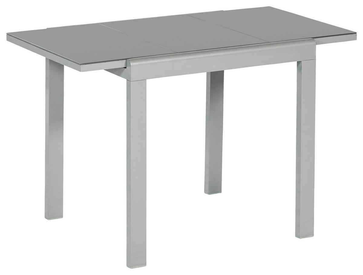 Gartenset Amalfi - Taupe/Silberfarben, MODERN, Kunststoff/Metall - Gardenson