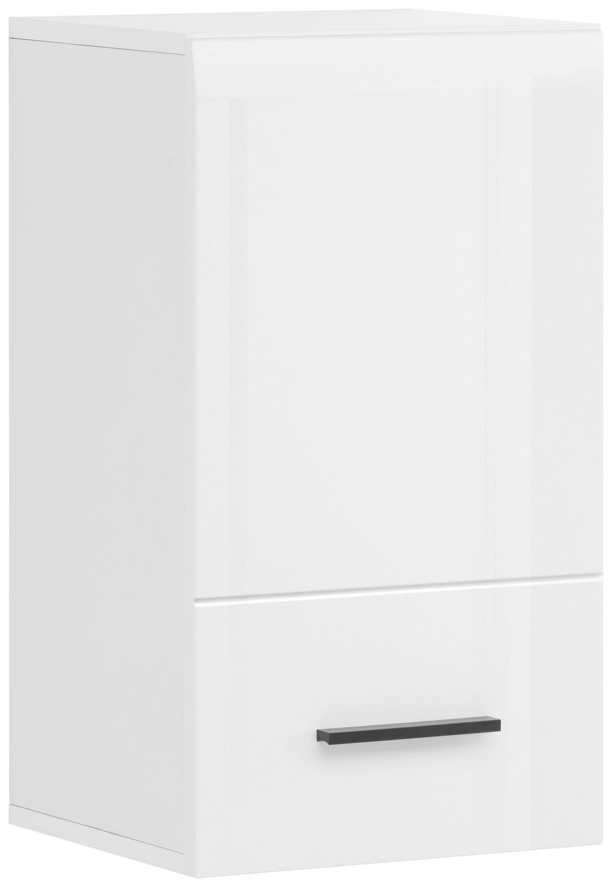 Hängeschrank Avanti Weiß B: 36 cm - Weiß Hochglanz, Design, Holzwerkstoff (36/63,1/31,6cm) - Hom`in