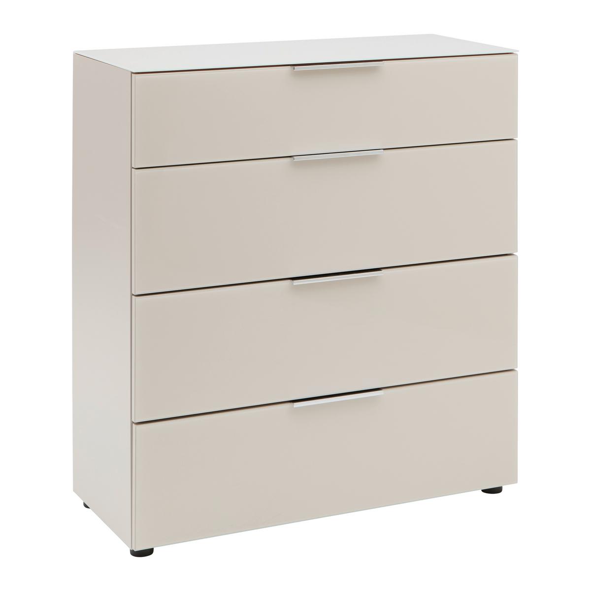 Kommode Siena Kaschmir - černá/kašmírová, Moderní, kov/kompozitní dřevo (90/99/40cm) - Mömax