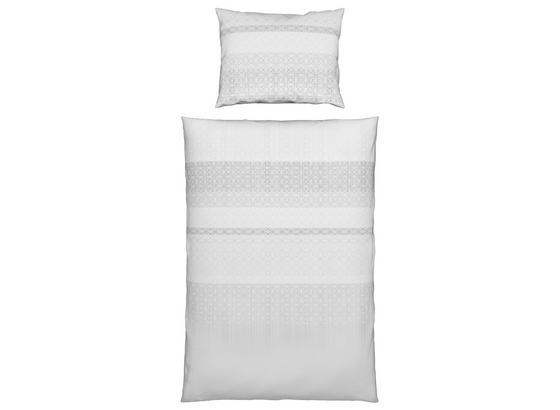 Bettwäsche Klaudija - Silberfarben, MODERN, Textil - Luca Bessoni Bettwäsche Klaudija - Silberfarben, MODERN, Textil - Luca Bessoni