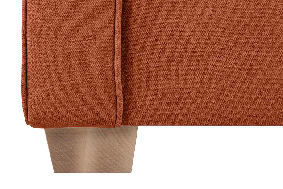 Sessel Arles, Terracotta 39 B: 93 Cm - Buchefarben/Terracotta, Design, Textil (93/89/82cm) - MID.YOU