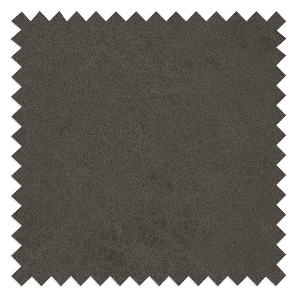 Ecksofa Elvis, Anthrazit S: 259x182 Cm - Anthrazit/Silberfarben, KONVENTIONELL, Textil (259/182cm) - Trendmanufaktur