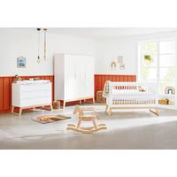 Babyzimmer 103466bg Bridge - Eschefarben/Weiß, Design, Holz/Holzwerkstoff - Pinolino
