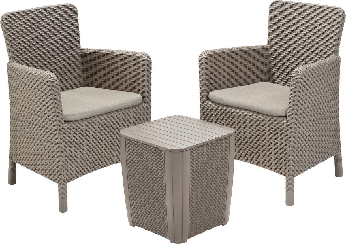 Kerti Bútorszett Trenton Balcony - cappuccino (63/85/60cm)
