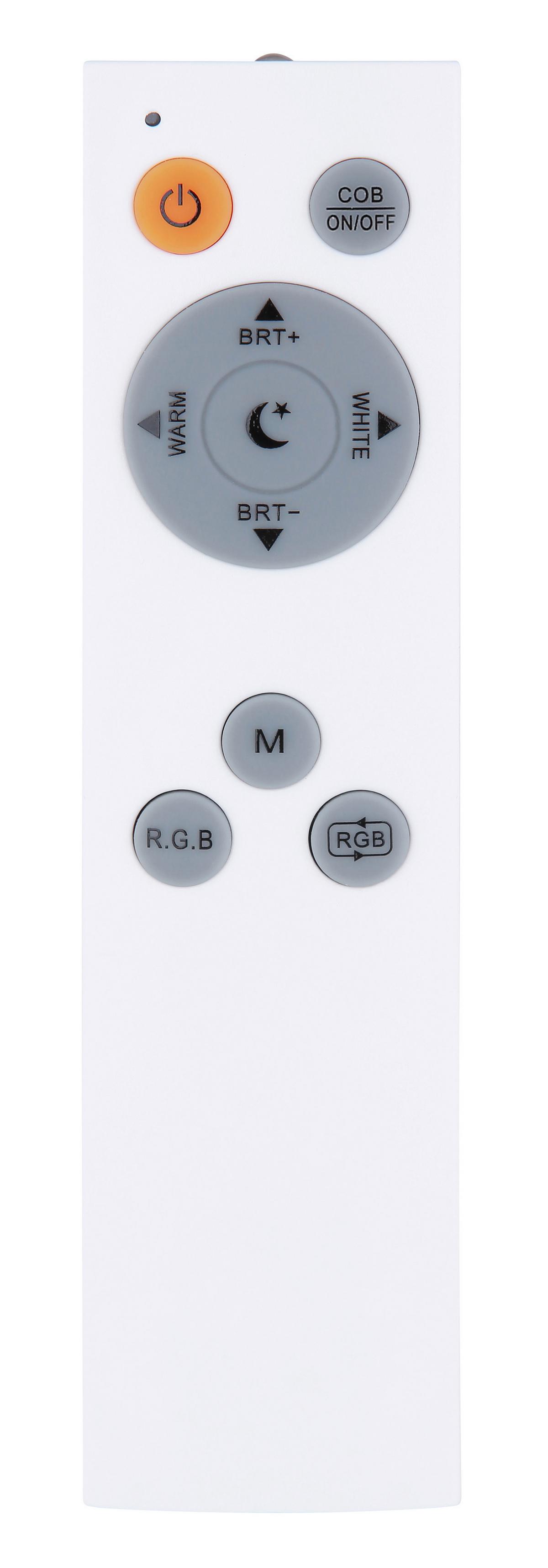 Led Mennyezeti Lámpa 67304d2 - fekete/opál, Design, műanyag/fém (89,5/50,7/13,5cm) - Globo