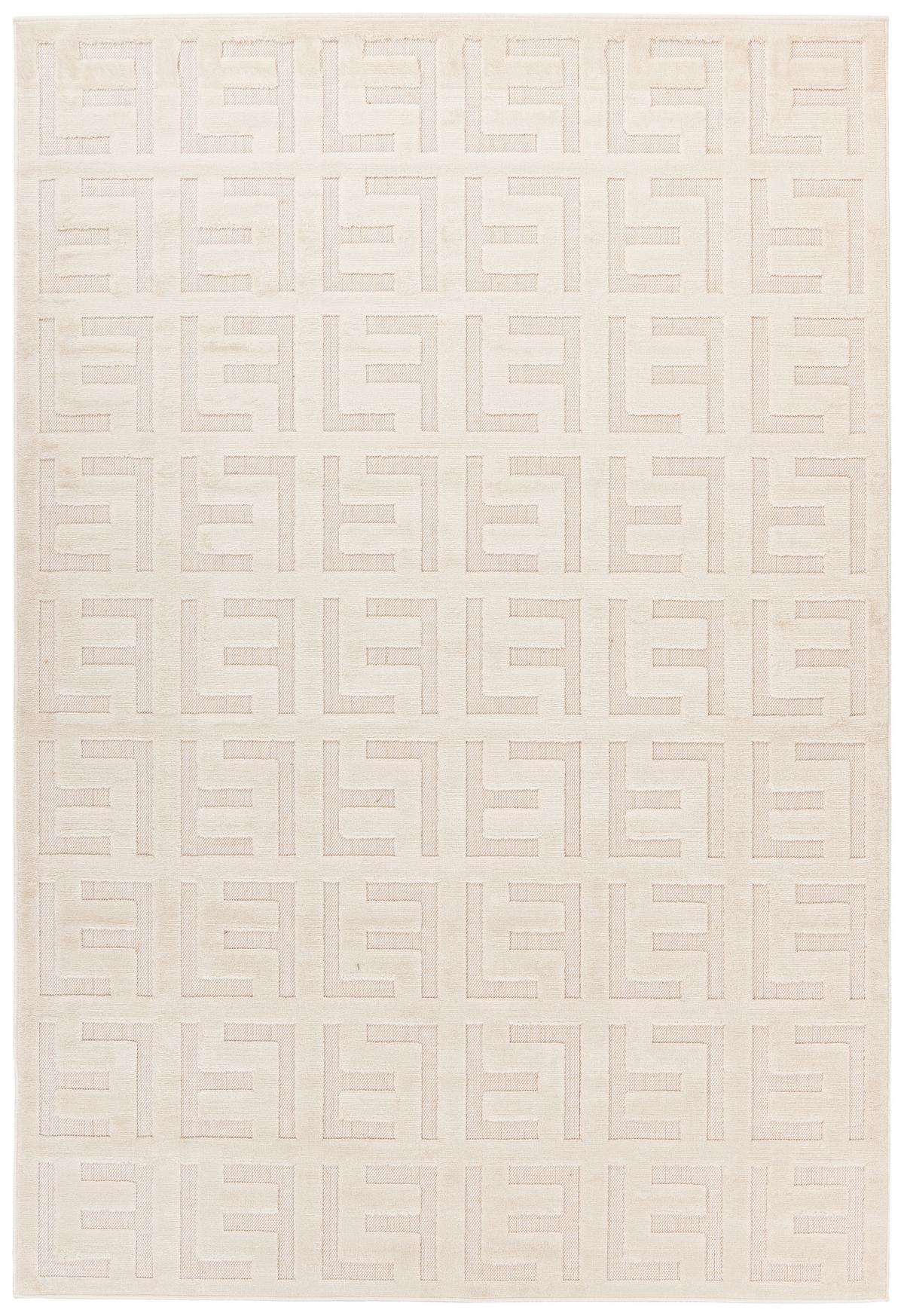 Flachwebteppich Madita 400 - Weiß, KONVENTIONELL, Textil (120/170cm) - Kayoom