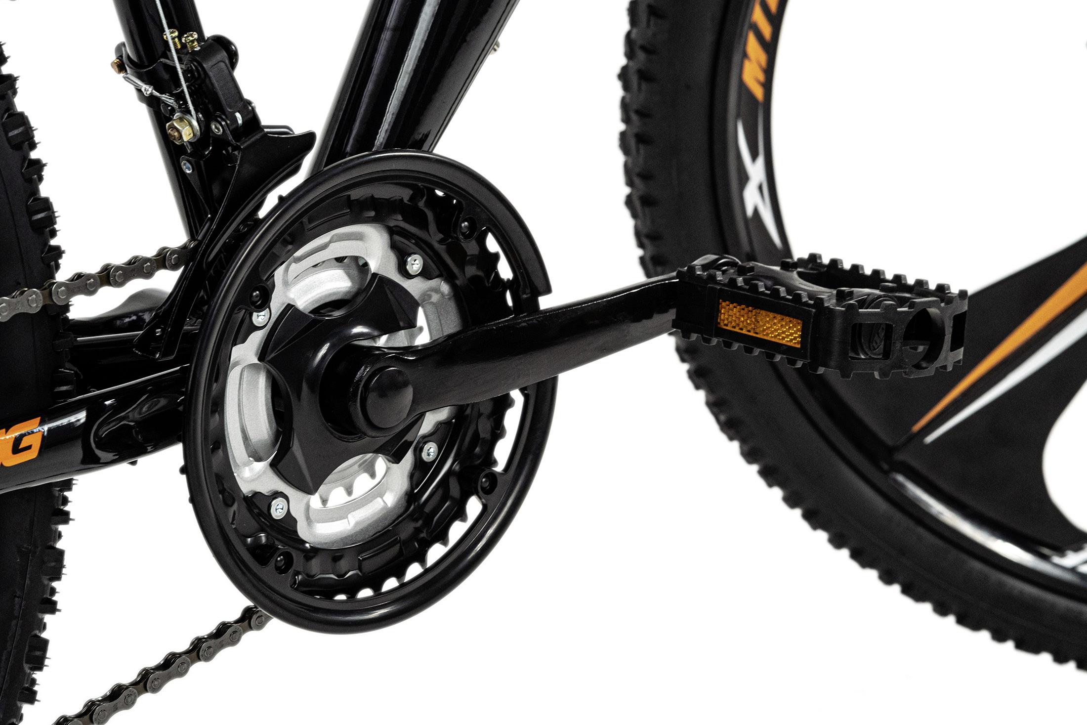 Mountainbike mit 21-Gang-Schaltung