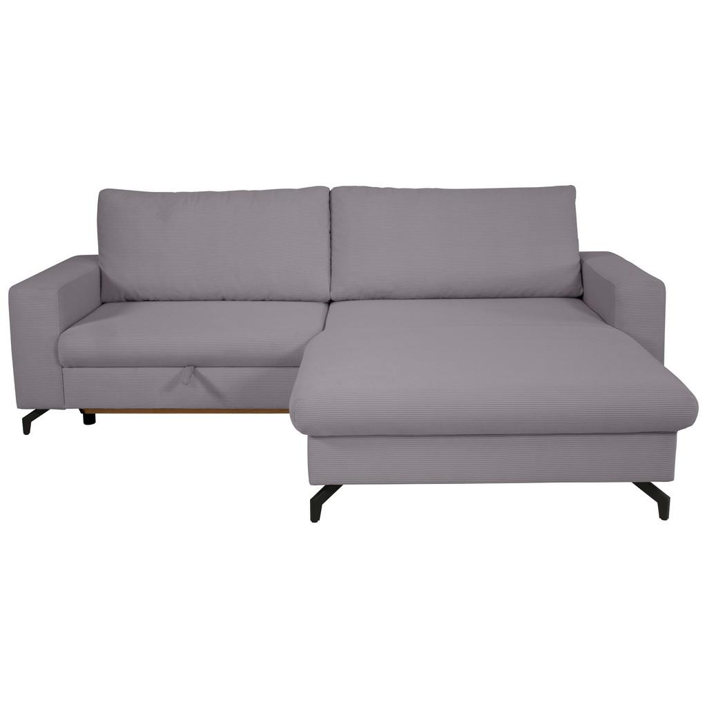 Ecksofa Clara Grau B: 240 cm