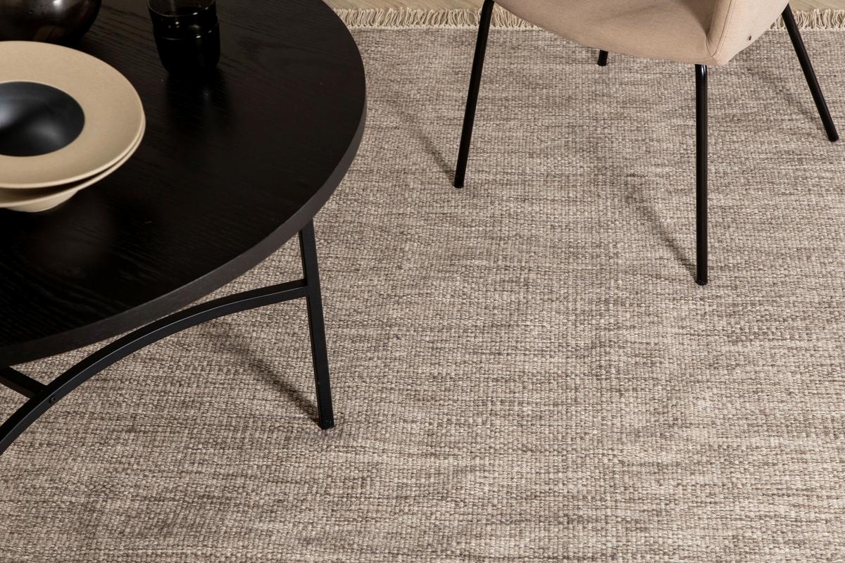 Flachwebteppich Cyrus - Beige, LIFESTYLE, Textil (160/230cm) - P & B