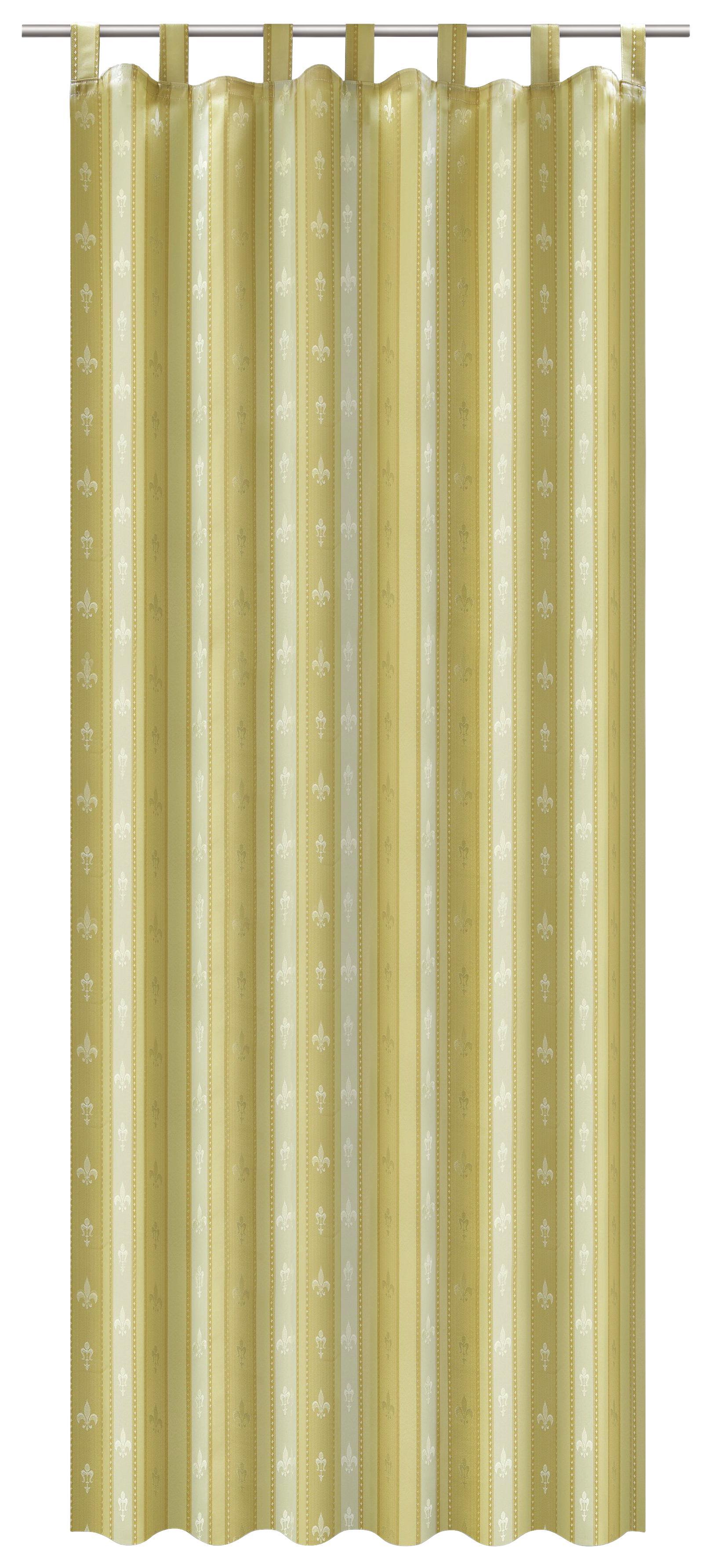 Kombivorhang Kamila - Naturfarben, ROMANTIK / LANDHAUS, Textil (140/255cm) - James Wood