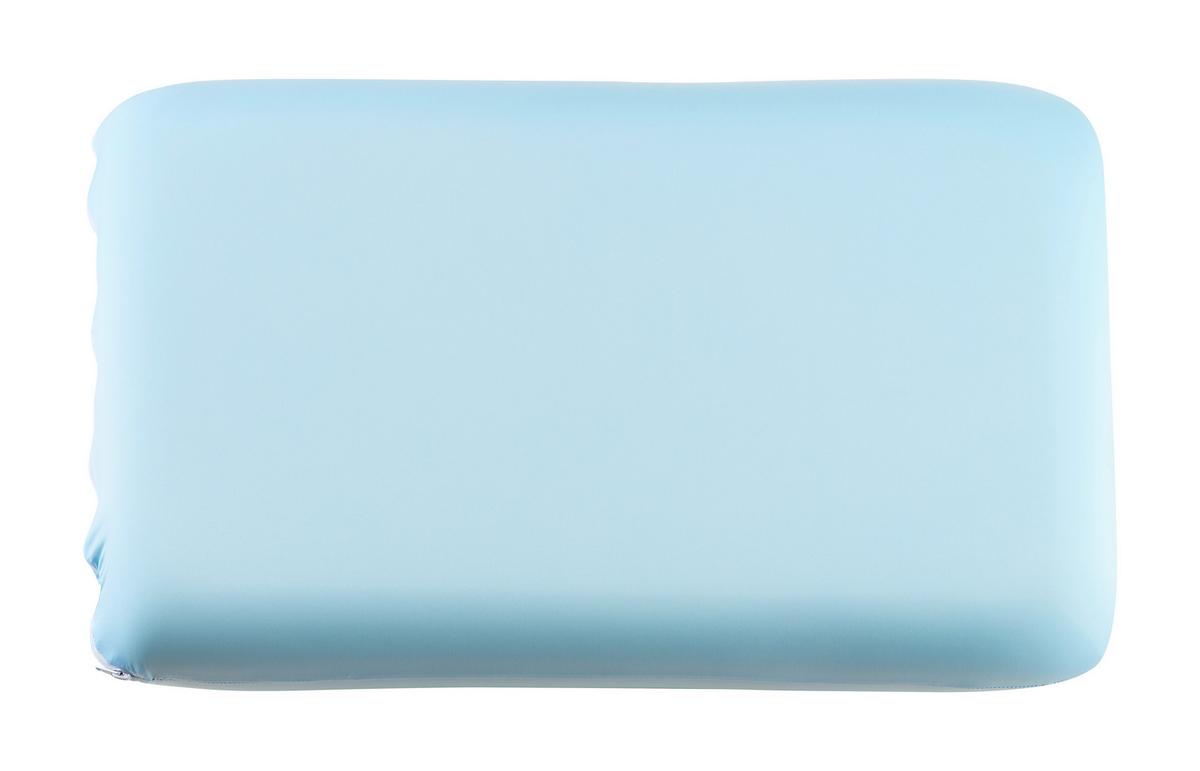 Nyakpárna Charly Kb. 60/40cm - világoskék, Konventionell, műanyag/textil (60/40/12cm) - Ele