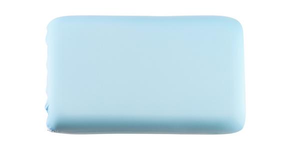 Nackenkissen Charly - Hellblau, KONVENTIONELL, Kunststoff/Textil (60/40/12cm) - Ele