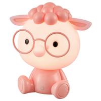 STOLNÁ LED LAMPA Schofi, 20/22/15cm - ružová, Konventionell, plast (20/22/15cm) - Mömax