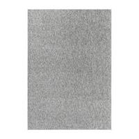 Flachwebteppich Nizza Hellgrau 240x340 cm - Hellgrau/Cappuccino, KONVENTIONELL, Textil (240/340cm)