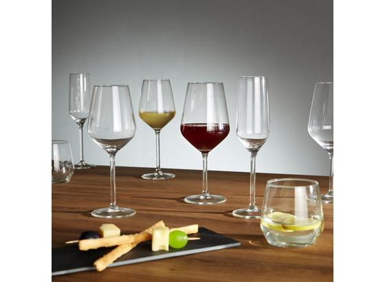 Kelchglas-Set Iskandar, ca. 380ml, 4 Stück - Klar, MODERN, Glas (0,38l) - Luca Bessoni Kelchglas-Set Iskandar, ca. 380ml, 4 Stück - Klar, MODERN, Glas (0,38l) - Luca Bessoni