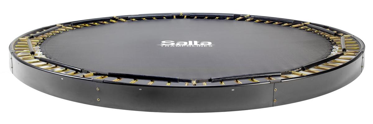 Bodentrampolin Ø 396cm Salta Royal Baseground - Schwarz, Trend, Metall (396cm) - Salta