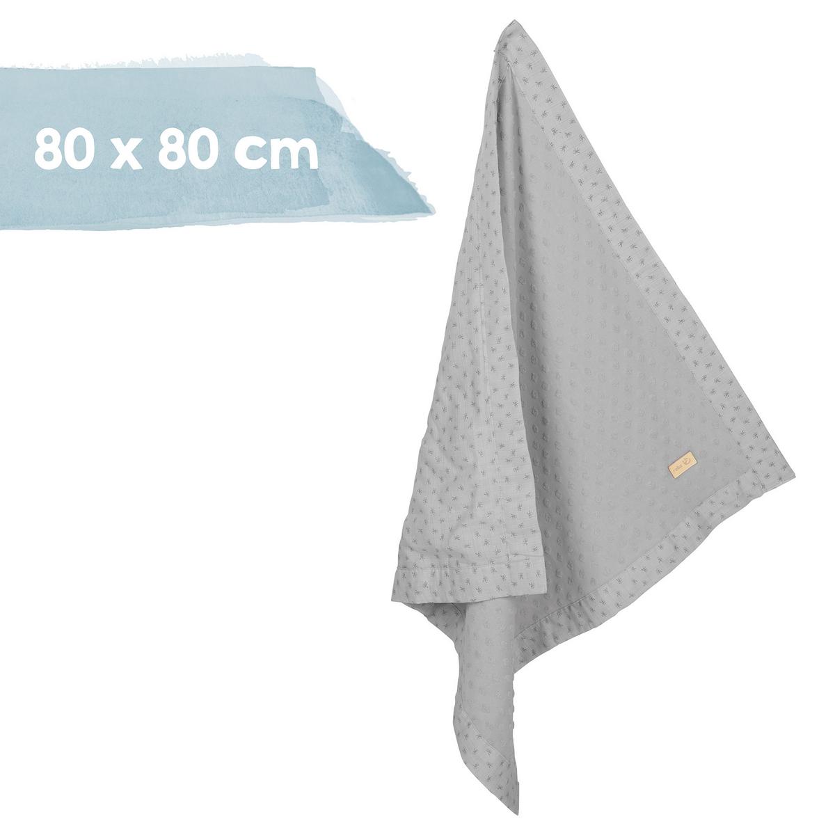 Geschenkset silbergrau Kuscheln & Spielen - Hellgrau, MODERN, Textil - Roba