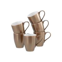 Kaffeebecher Golden Days Weiß, Goldfarben - Goldfarben/Weiß, Basics, Keramik - Creatable