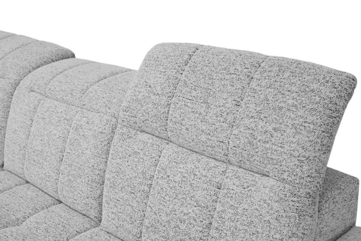 Sedačka SANTORINI, levá, šedá - Moderní (193/291cm) - Premium Living